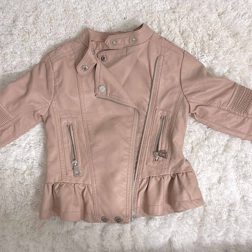 Urban Republic kids leather jacket size 5-6, would say ages 4-7